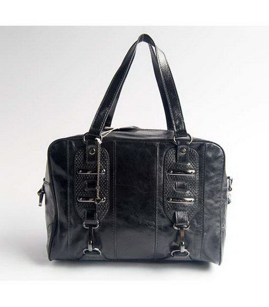 Balenciaga nera borsa del cuoio genuino